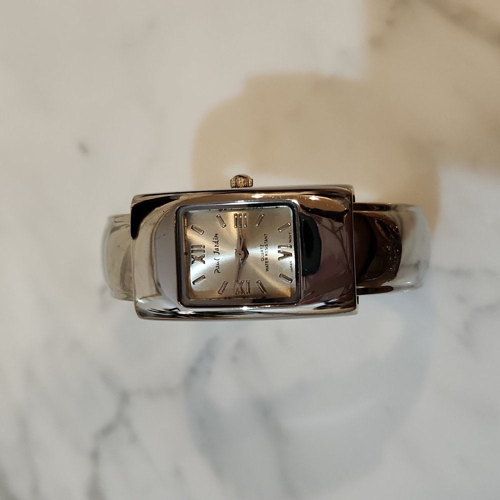 Paul Gardin Silver Cuff Women's Watch